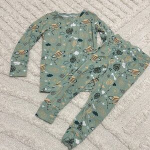 Children's Space-Themed Pajama Set Posh Peanut